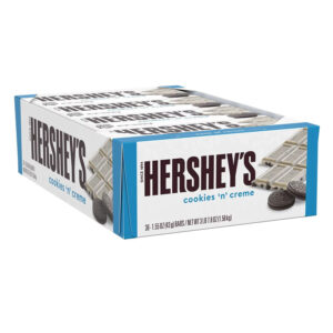 Hershey's Cookies 'N' Creme 1.55oz, 36ct