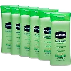 Vaseline Intensive Care Aloe Soothe Lotion 100ml, 6ct