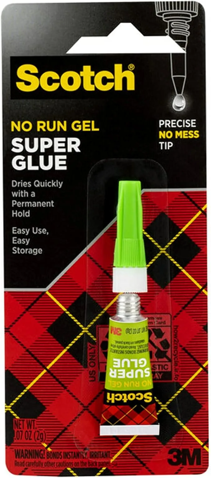 Scotch Super Glue Liquid Tubes 0.7oz