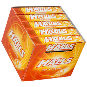 Halls Honey & Lemon Drops 9pcs, 20ct