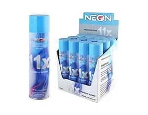 Neon 11X Butane Universal Gas Lighter Refill Fluid Fuel Ultra Refined 300ml, 10.14oz