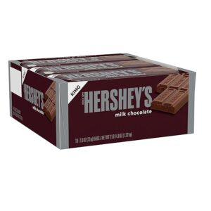Hershey's Milk Chocolate King Size Bar 2.6oz, 18ct