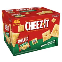 Cheez-it White Cheddar Crackers 1.5oz, 45ct