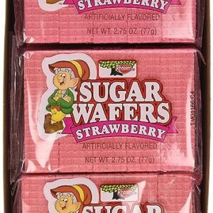Keebler Sugar Wafers Strawberry 4.4oz, 9ct