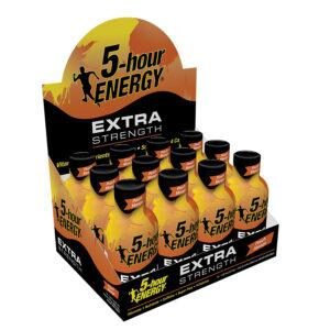 5 Hour Energy Shot Extra Strength Peach Mango 1.93oz, 12ct