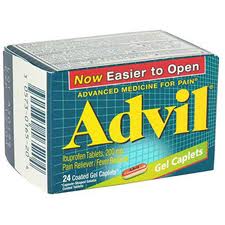 Advil Gel Caplets Ibuprofen 24tab
