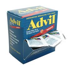 Advil Ibuprofen Tablets Dispenser Box 50 2tab