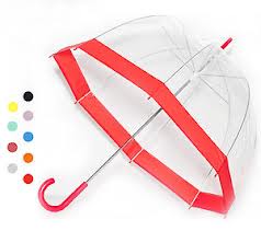 Bubble Umbrella Transparent color Automatic