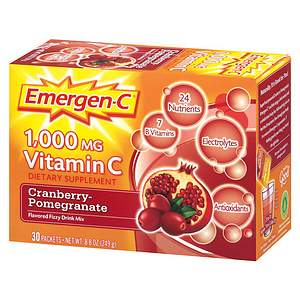 Emergen C 1000 mg Vitamin C Cranberry Pomegranate