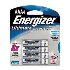 Energizer e2 AAA 4 Lithium Battery