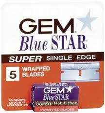 Gem Star Super Single Edge Wrapped Blades 5ct