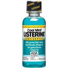 Listerine Antiseptic Mouthwash Cool Mint 95ml Travel Size