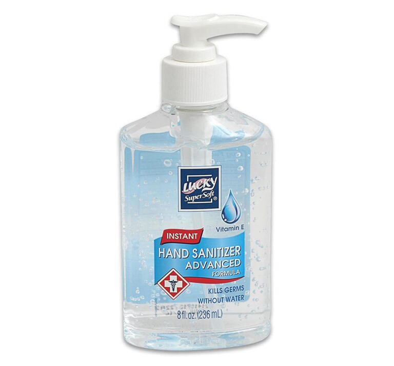 Lucky Hand Sanitizer Clear 8oz