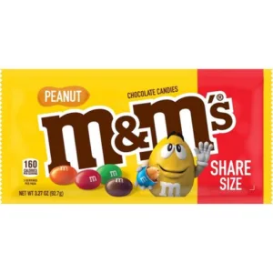 M&M Peanut King Size 3.27oz, 24ct