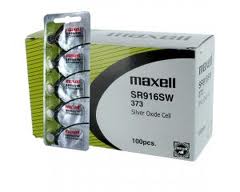 Maxell SR916SW 373 Silver Oxide Watch Battery