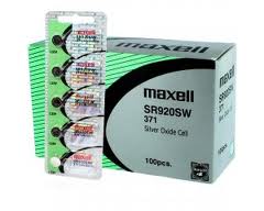 Maxell SR920SW 370 371 Silver Oxide Watch Battery