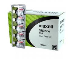 Maxell SR927W SR57 395 399 Silver Oxide Watch Battery