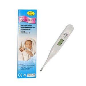 Oral digital thermometer