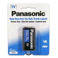 Panasonic 9v Heavy Duty Batteries
