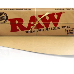 RAW Unbleached Organic 1.25 Cigarette Rolling Papers