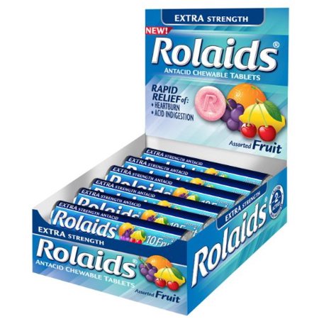 Rolaids Assorted Fruit Extra Strength 12 ct