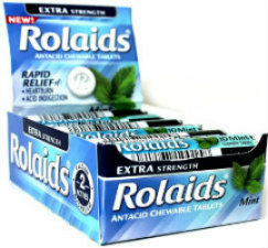 Rolaids Extra Strength Mint Chewable 12 Ct