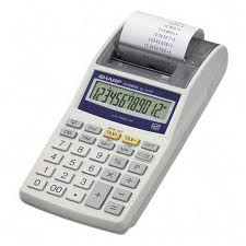 Sharp EL1611P Handheld Printer Calculator 12 Character 1