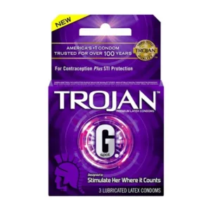 Trojan 3s G-Spot Lubricated (Pack of 6)