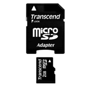 Transcend 2gb MicroSD Flash Memory Card