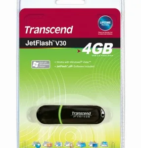 Transcend TS4GJFV30 4GB JetFlash V30 USB 4.0 Flash