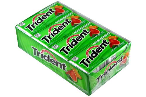 Trident Watermelon Value Pack Gum 12pc 18ct