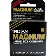 Trojan MAGNUM Lubricated Condoms Large