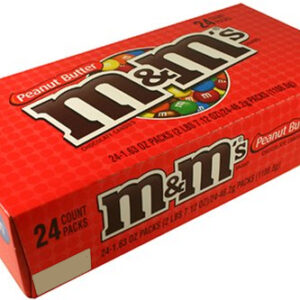 m and m peanut butter candies 24 ct