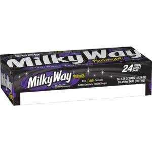 Milky Way Midnight Candy Bar 1.76oz, 24ct