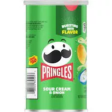 Pringles Sour Cream & Onion 2.5oz, 12ct