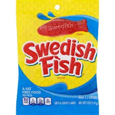 Swedish Fish Soft & Chewy Candy 5oz.