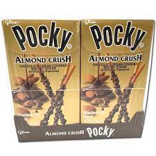 Pocky Almond Crush Chocolate Cream Biscuit Sticks 1.45oz, 10ct