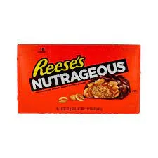 Reese's Nutrageous Candy Bar 1.66oz, 18ct