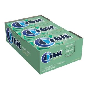 Orbit Sweet Mint Gum 14pcs, 12ct