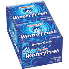 WRIGLEY’S WINTERFRESH Gum 15pcs, 10ct
