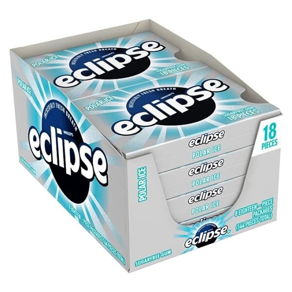  Eclipse Polar Ice Gum 18 Pieces, 8ct