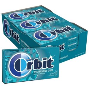 Orbit Wintermint Gum 14pcs, 12ct