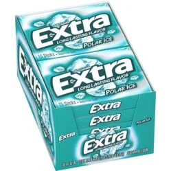 Extra Polar Ice Gum 15pcs, 10ct