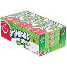 Airheads Watermelon Gum 14pcs, 12ct 