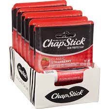 ChapStick Classic Strawberry Lip Balm 0.15oz, 12ct
