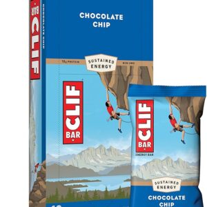 Clif Bar Chocolate Chip 2.4oz, 12ct