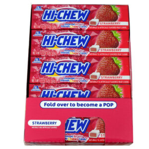 Hi-Chew Strawberry Chewy Candy 1.76oz, 15ct