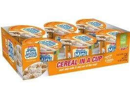 Kellogg's Frosted Mini Wheats Cereal Cups 2.5oz, 6ct