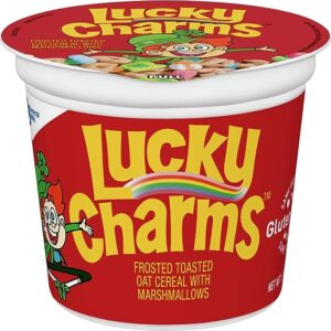 Lucky Charms Cereal Cups 1.7oz, 6ct