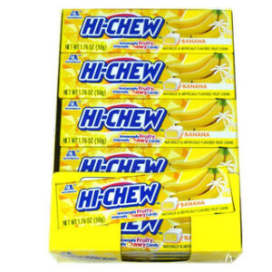 Hi-Chew Banana Chewy Candy 1.76oz, 15ct